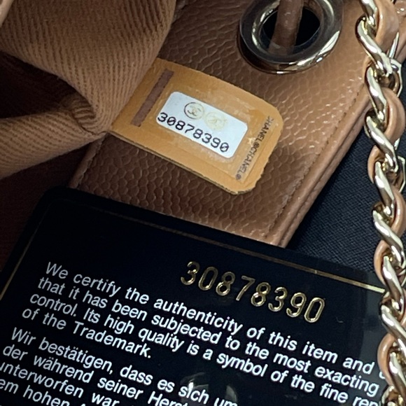 ‼️SOLD‼️NEW 21P CHANEL CARAMEL BROWN BUCKET BAG - Picture 4 of 16